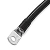 Spartan Power Single Black 2 ft 2 AWG Battery Cable with 5/16" Ring Terminals SINGLEBLACK2FT2AWG